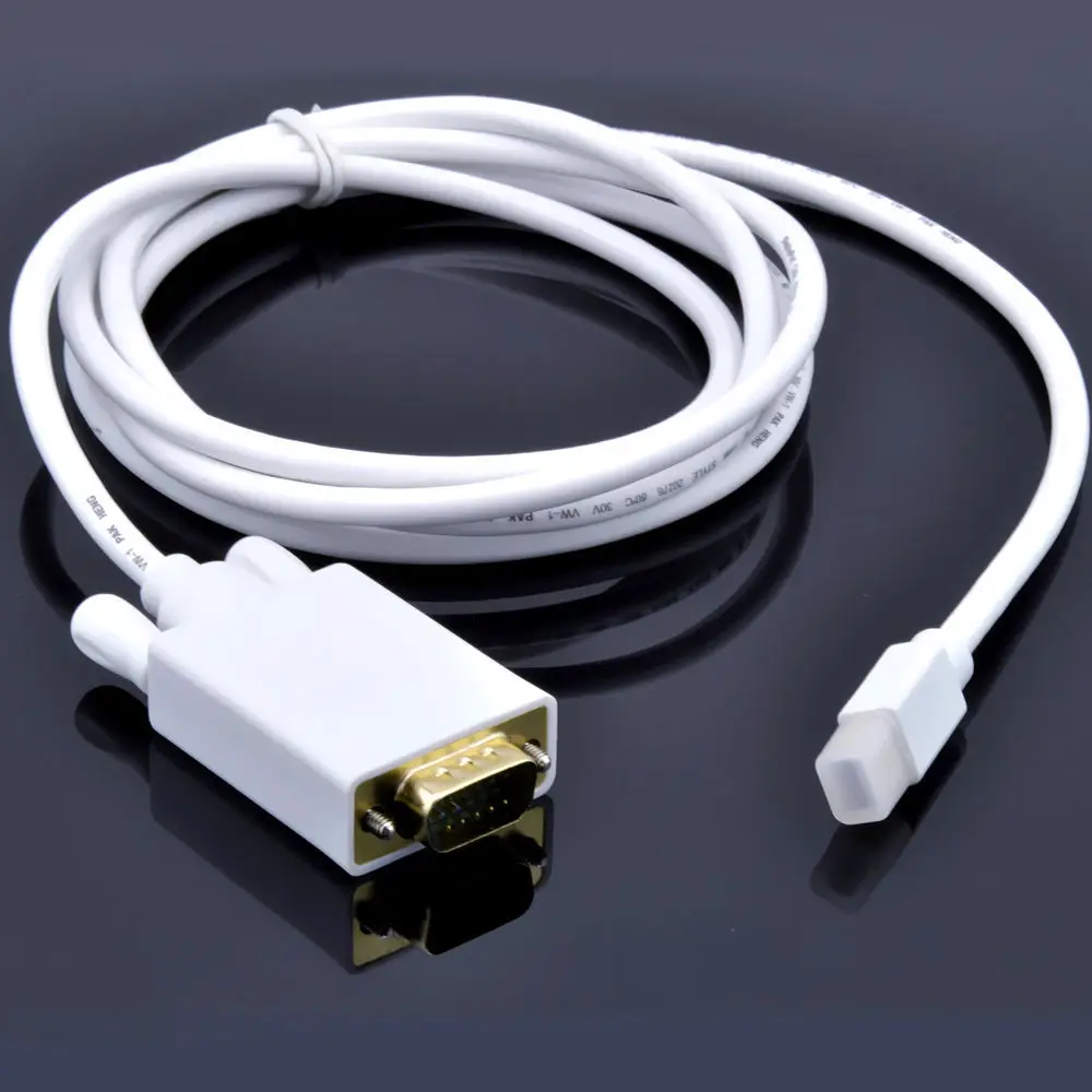 3M 10FT Thunderbolt Mini Display port DP to VGA RGB Female conventer