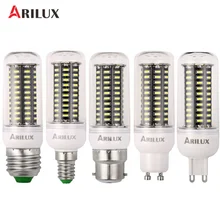 ARILUX E27 E14 B22 GU10 G9 4014SMD светодио дный лампы 3 Вт 4 Вт 4,5 Вт 5 Вт 38/55/78/88 светодио дный лампочки кукурузы для украшения дома