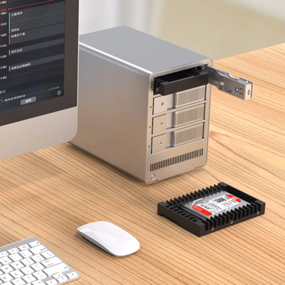2 5 до 3 дюймов HDD адаптер Жесткий диск SATA Caddy Поддержка 0 6 Гбит/с SATA1/2/3 и SSD