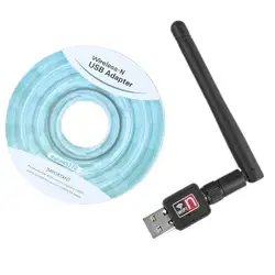 Мини USB Wifi адаптер 150 м USB2.0 Wi-Fi Беспроводной компьютер сетевой карты 802.11n/g/b LAN Беспроводной ПК WiFi адаптер с высоты птичьего