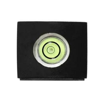 

2PCS/lot Camera Bubble Spirit Level Adapter Cover Black Color for Nikon Canon Casio Fuji SAMSUNG BUBBLE LEVEL Adapters