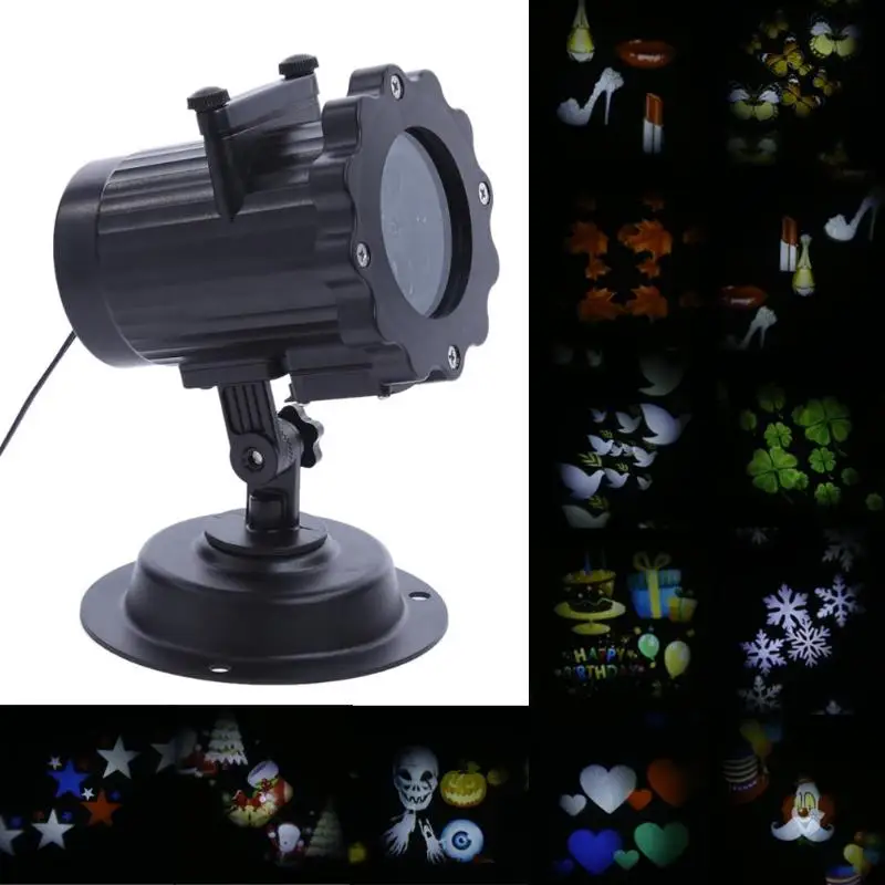 

AC110-240V lawn lamp 4W IP65 Waterproof Outdoor fairy light Festival Party Remote Control garden light Projector Christmas decor