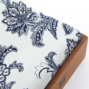 

Upholstery Canvas Fabric Cotton Duck Fabric For Doll Bag Shoe Home Decoration Material Handmade Cushion Floral Half Yard CCU009A