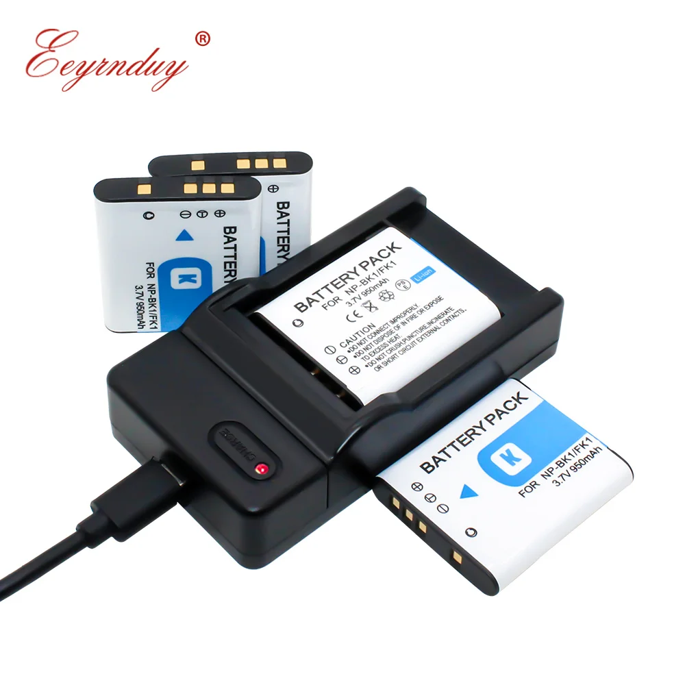4 шт. NP-BK1 NPBK1 NP BK1 литиевая батарея зарядное устройство набор для SONY DSC W190 S750 S980 W370 W180 батарея для цифровой камеры