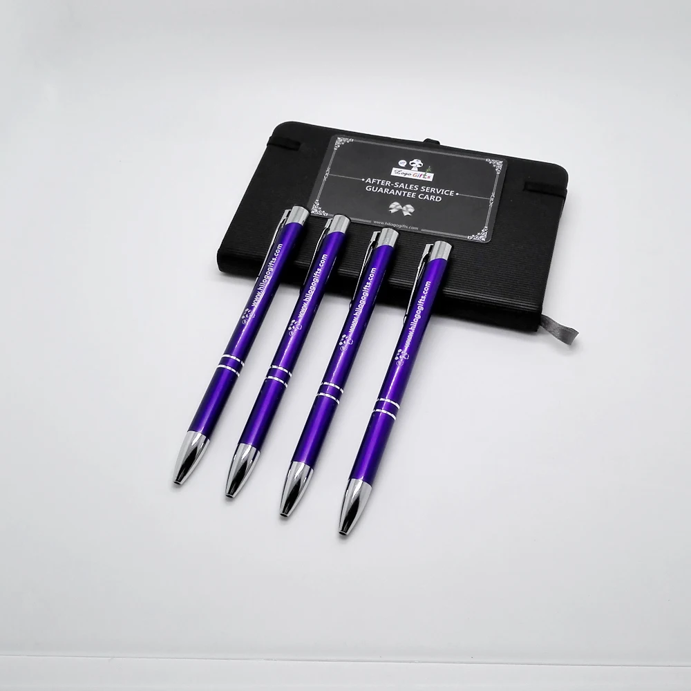 

The personalized metal ballpoint pens engraved with your company logo and brand best gifts for employees and students