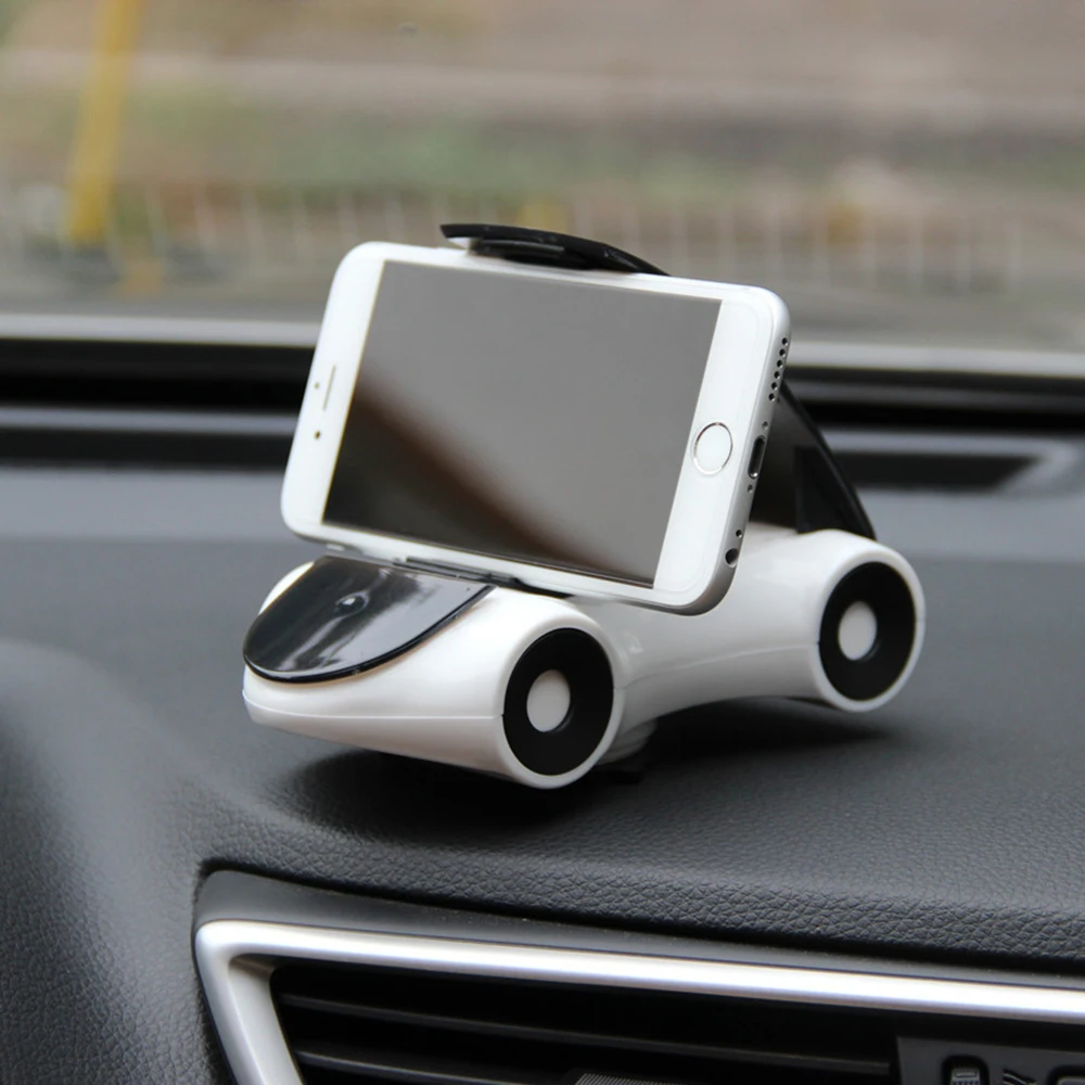 

Car Ornaments Automobiles Model Dashboard Decoration Creative 360 Degree Adjustable Rotation Phone Holder Stand Accessories Gift
