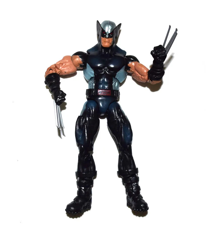 

Marvel Legends Comic Super Hero X Force Wolverine Gray Suit 6" Action Figure Loose