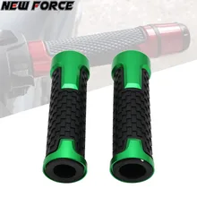 Для KAWASAKI Z1000 Z900 Z650 ER6N/F Z250 ZX6R высококачественные аксессуары 7/8 ''22 мм CNC рукоятки для мотоциклов гоночный руль