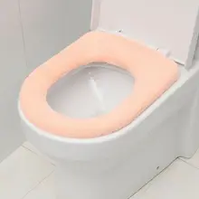 Теплый зимний o-карамельный цвет утолщающий для туалета теплые наборы/туалетные подушки