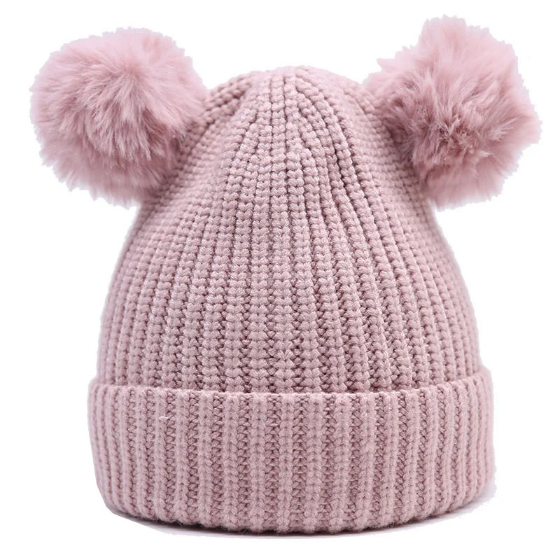 SYi Qarce, детская теплая вязаная шапка с шарфом на осень и зиму, комплект для малышей, шапка с помпоном для От 1 до 5 лет, NT062-8 для мальчиков и девочек