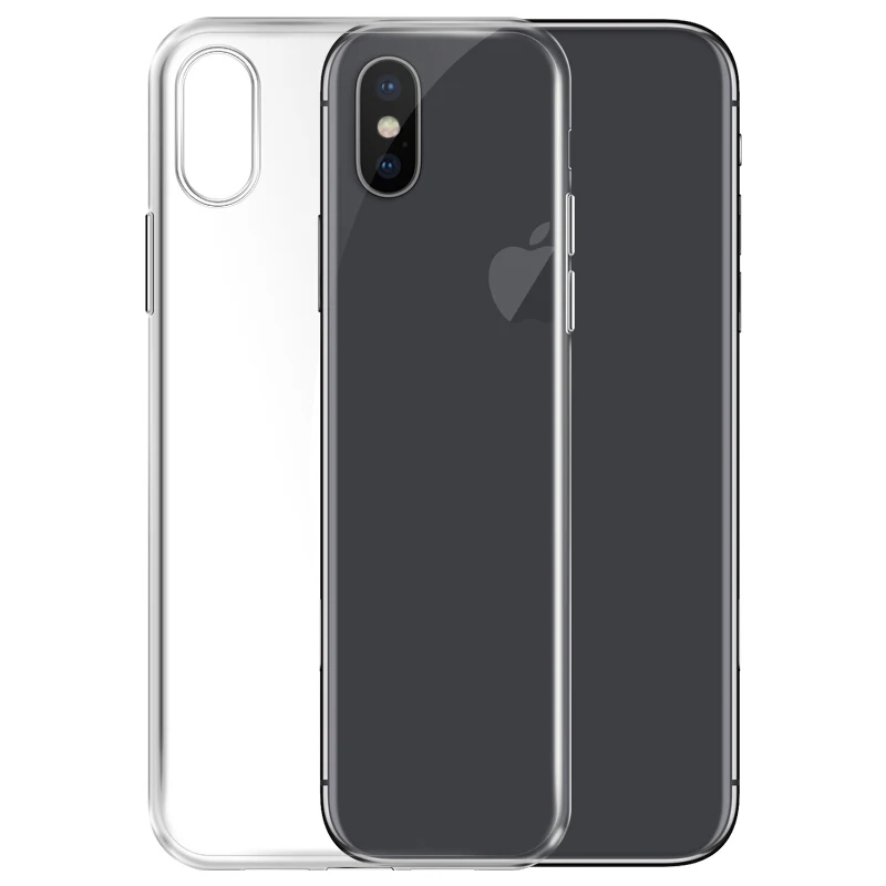 Soft and transparent protection iphoneX XS XR phone case 6 6S 7 8 Plus soft TPU MAX silicone |