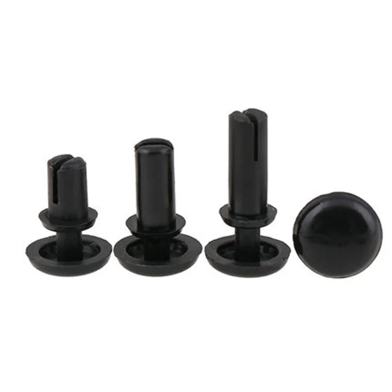 20 штук R3535 R3545 R3550 R3555 R3560 R3570 R3580 черный нейлон заклепки r-образный/типа печатной платы Пластик вентилятор заклепки