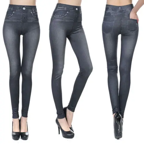 Fashion New Denim Jeans Sexy Skinny Leggings Jeggings Stretch Pencil Pants Trousers For Women