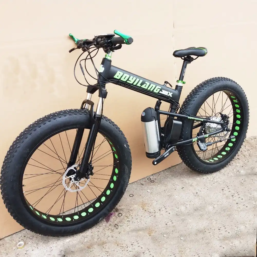 Custom version 26inch electric mountain bike snow Beach fat tire