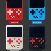 Ретро портативная мини портативная игровая консоль 8-Bit 2,4 дюймов цветной lcd Детский Цветной игровой плеер встроенный 129 игр