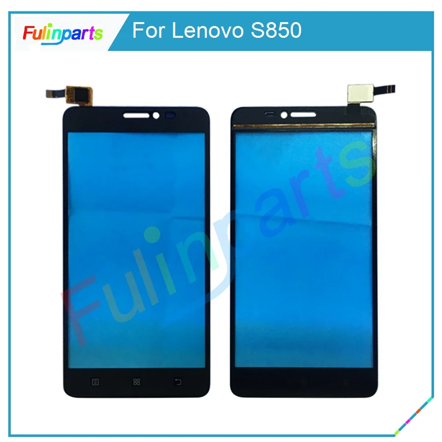 

best quality Front Touch Panel Sensor For Lenovo S850 Touch Screen Digitizer Outer Glass Lens Replacement With Tools Black/White