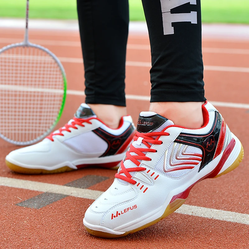 

2019 New Professional Badminton Shoes For Men Women Badminton Sneakers Couples Badminton Sneaker Indoor Sport Tennis Shoes