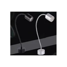 Светодиодная лампа 3W 5 шланг настенный светильник прикроватный столик дисплей счетчика ювелирных изделий лампы 110VAC/220V