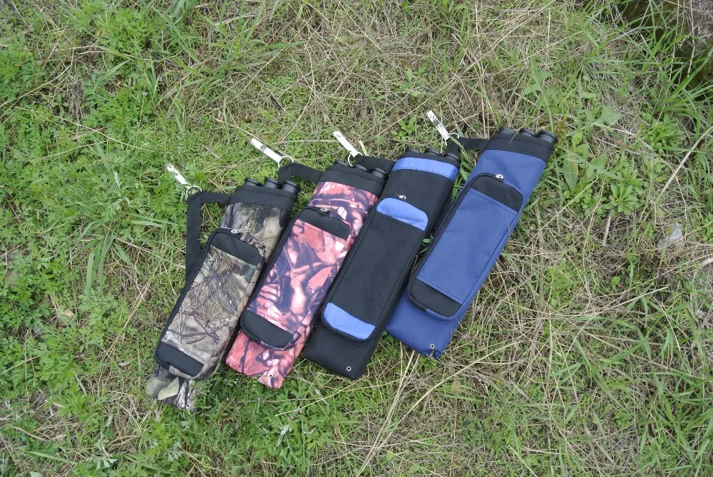 hunting quiver with storage pouch hunting quiver with storage pouch