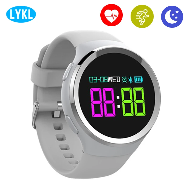 

LYKL N69 OLED Smart Wristband Heart Rate Sleep Monitor Smart Sport Bracelet Pedometer Anti-lost Bluetooth Fitness Tracker Watch