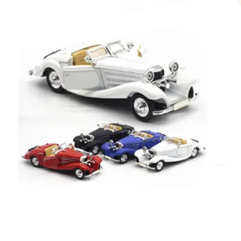 

Free delivery, 1:28 retro classic car model, die casting alloy car boy, toy boy's favorite gift, sound and light car model
