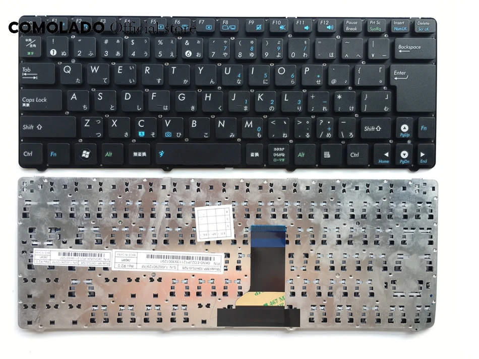 JP японская клавиатура для ASUS A43 X43U K42 A42J X42J K43t X84L X84H черная без рамки раскладка