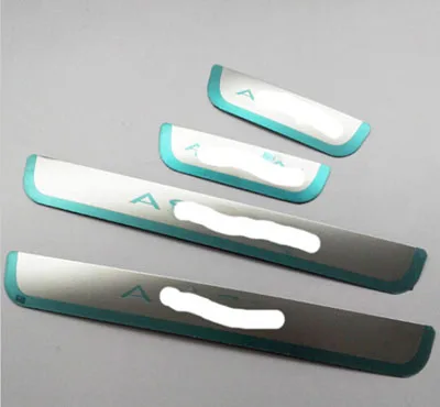 

Stainless Door Sill Strips For Opel Astra J H K 2010-2016 For Vauxhall Astra Automobile Car Styling Sticker Accessories 4 Pcs