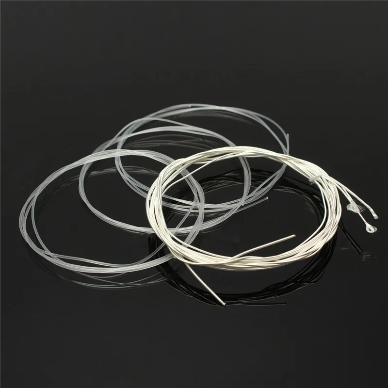 Zebra 30pcs/set Nylon Silver Guitar String Set Acoustic Guitar Strings