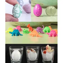 2 шт. Магия воды растет яйцо инкубационное красочный динозавр добавить трещины растут яйца милые Для детей игрушка для Обувь для мальчиков
