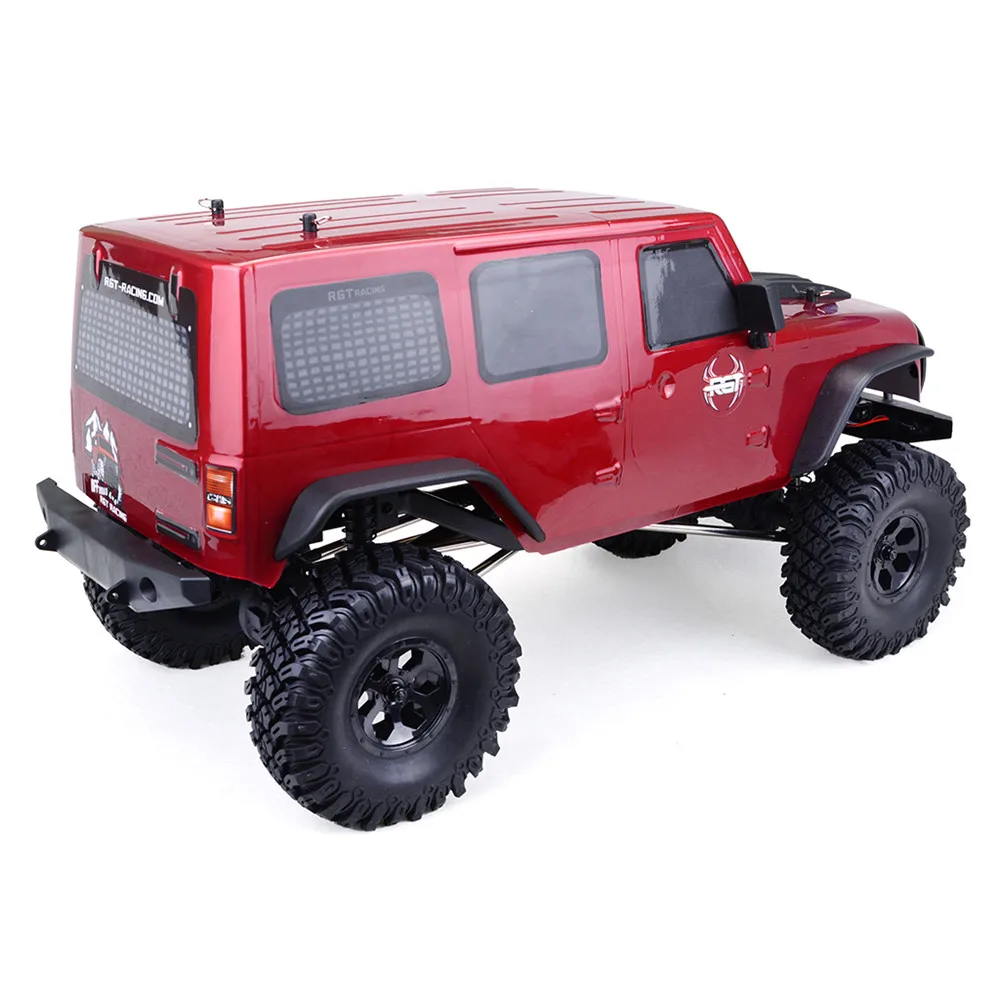 RGT EX86100 1/10 2,4G 4WD 510 мм матовый Водонепроницаемый Rc автомобиль внедорожный автомобиль Рок Гусеничный RTR уличная игрушка Детские подарки