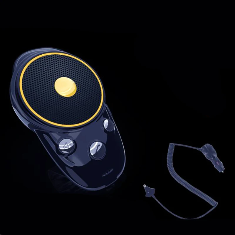 Авто беспроводной динамик телефон Hands Free Bluetooth автомобильный комплект солнцезащитный козырек динамик беспроводной аудио музыкальный приемник супер долгое время ожидания