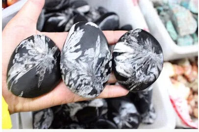 

2.6" Natural Chrysanthemum Stone Flower on Matrix, Hunan, China