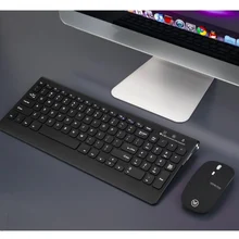 Беспроводная портативная заряжаемая клавиатура, мышь, набор, Игровая клавиатура, мышь для дома, офиса, компьютерная клавиатура с большим ковриком для мыши