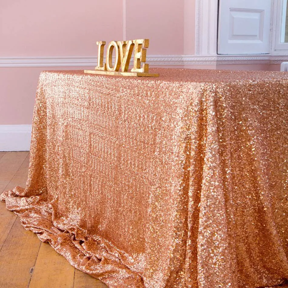 2019 بريق روز الذهب مستطيلة الترتر سماط 90 بوصة x 132 بوصة ل كعكة الزفاف سماط الترتر مفارش الموائد الديكور 2019 بريق روز الذهب مستطيلة الترتر سماط 90 بوصة x 132 بوصة ل كعكة الزفاف سماط الترتر مفارش الموائد الديكور
