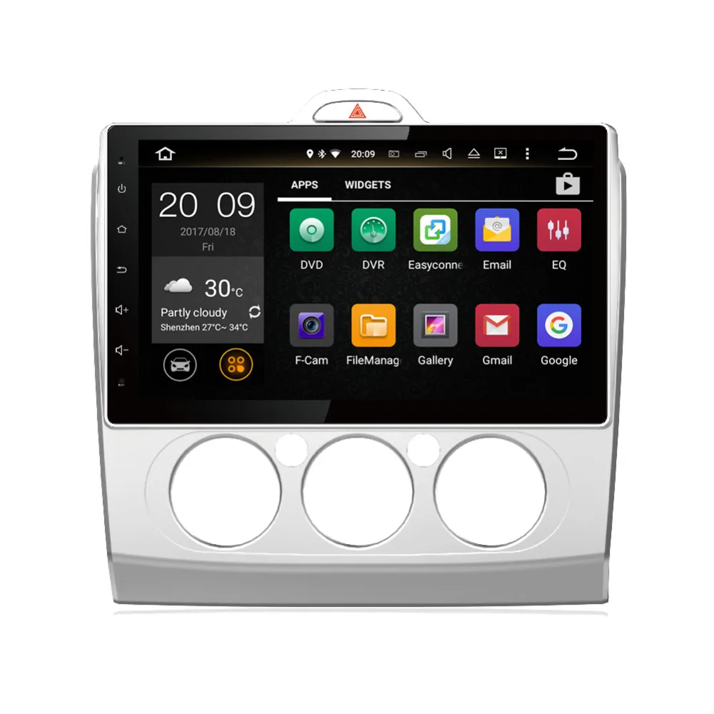 Discount 10.1 Inch 4GB RAM Android 8.0 Octa Core IPS Screen Car Radio Stereo For Ford Focus 2007-2011 Manual A/C Car GPS Navigation Wifi 4 Discount 10.1 Inch 4GB RAM Android 8.0 Octa Core IPS Screen Car Radio Stereo For Ford Focus 2007-2011 Manual A/C Car GPS Navigation Wifi 4
