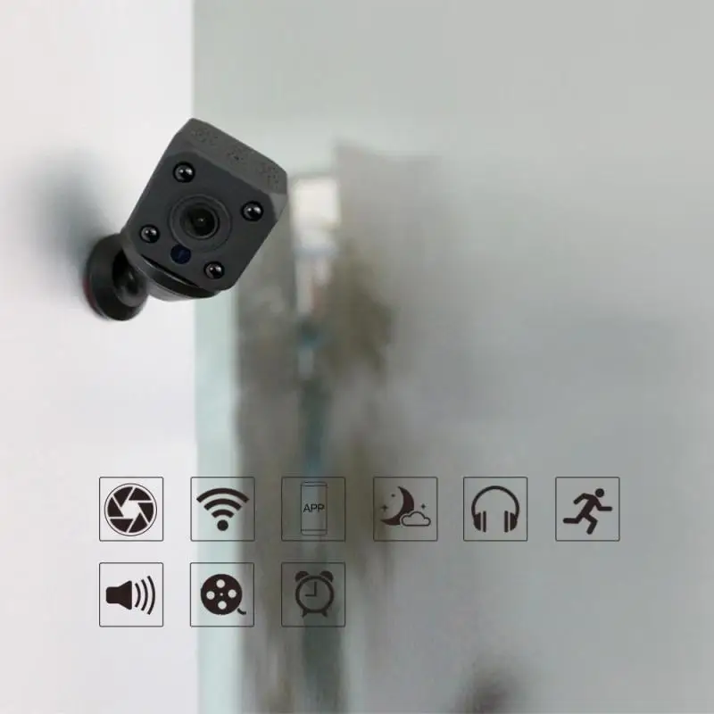 

Waterproof WIFI Mini Camera HD 720P Sport Night Vision Mini Camcorder DVR Infrared Video Recorder DV small Camera