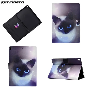 

Cute dog cat bunny magnet PU tablet case for iPad pro 10.5 cover leather hoesje coque kryt etui funda puzdra kilifi husa carcasa