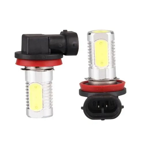 

10x) 2* H11 Light Bulb Lamp 6W LED ULTRA WHITE for CAR