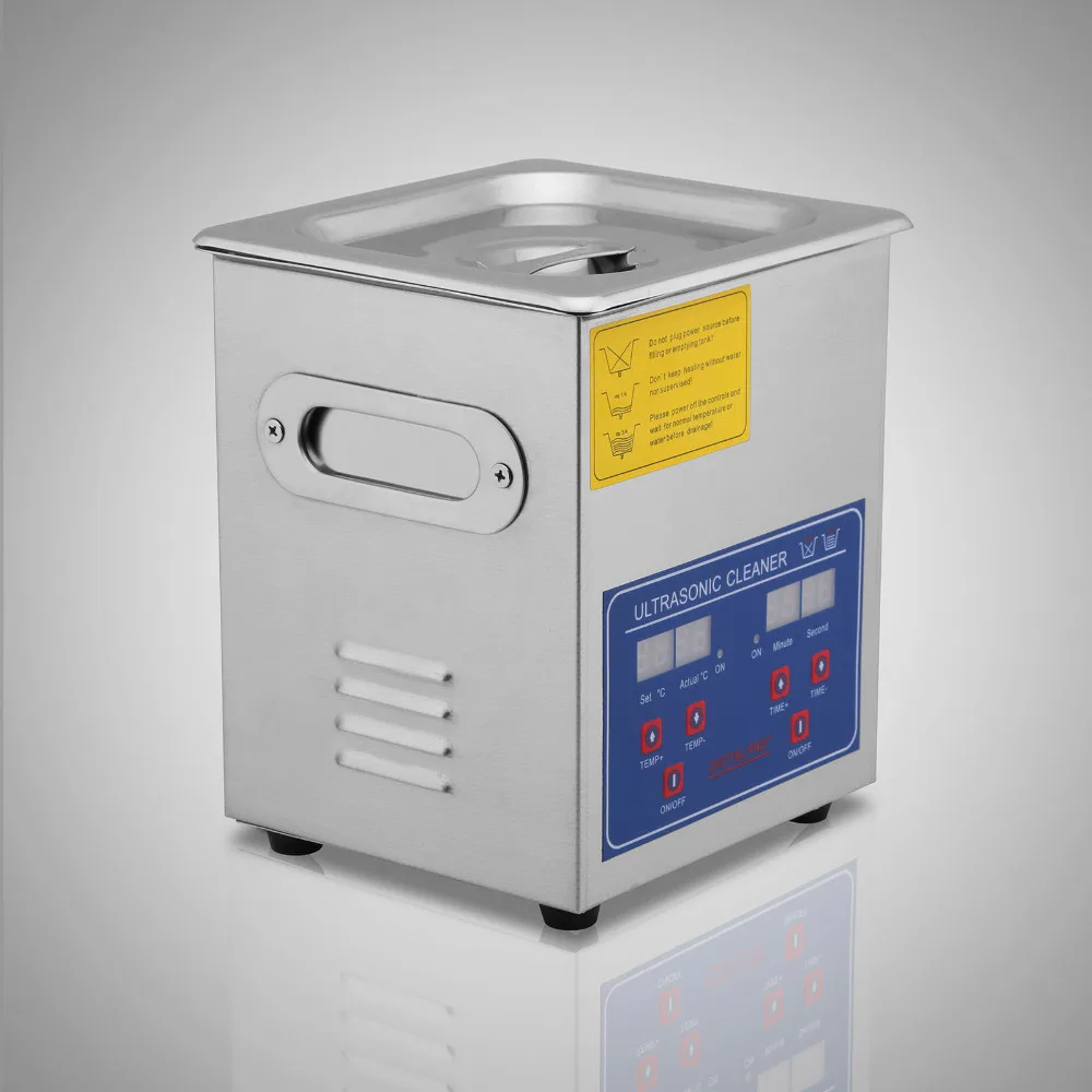 2L Large Ultrasonic Cleaner FOR Commercial Use Stainless Steel