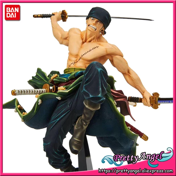 Красивый ангел-натуральная Banpresto мир Рисунок Колизей zoukeiou Vol.1 One Piece Зоро Коллекция Рисунок
