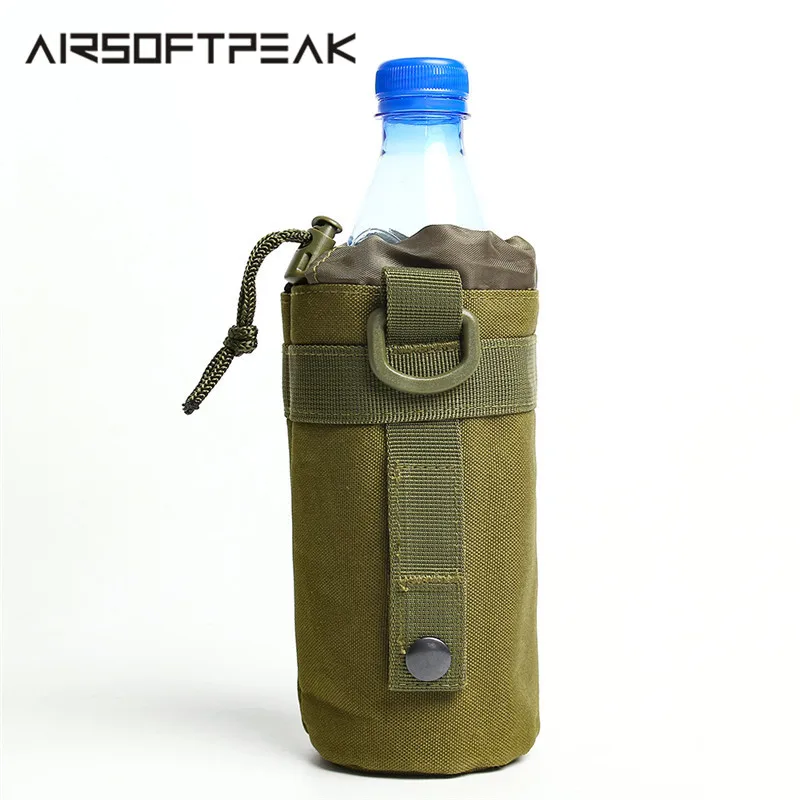 Tactical Accessory Airsoft 600D Outdoor Hiking MOLLE Open Top Water