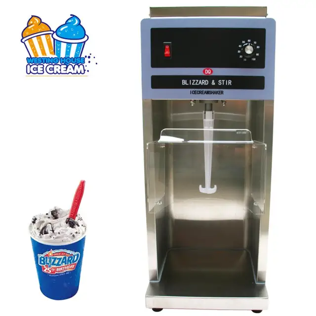 Blizzard machine Mai fan fan DQ ice cream mixer Cup without dropping an ice cream machine
