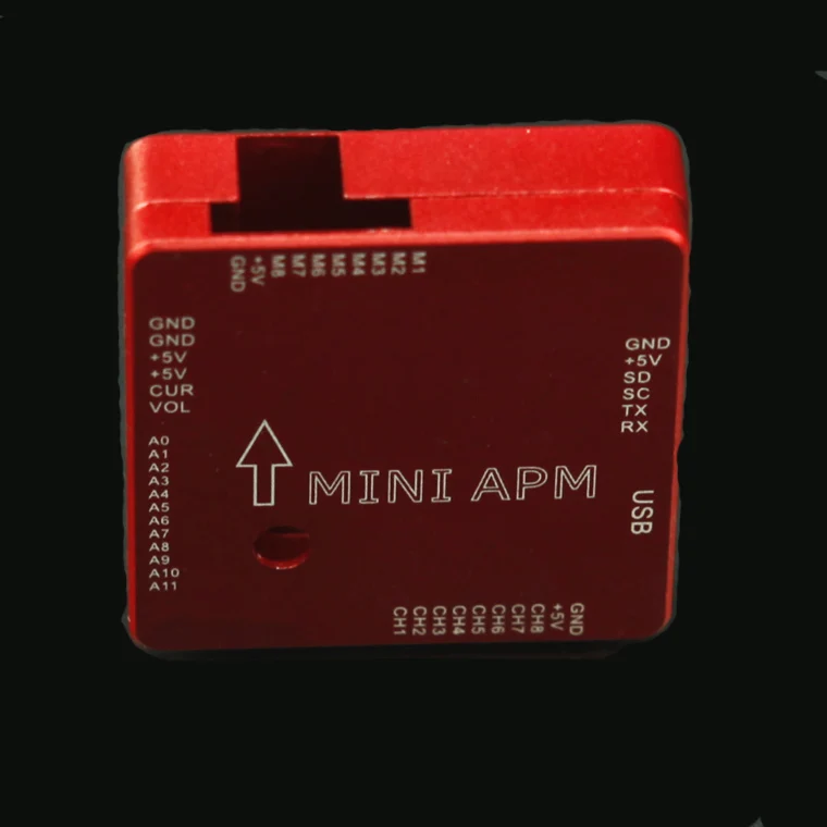 Металлический защитный чехол CNC для контроллера полета Mini APM V3.1|case for|case casecase protection