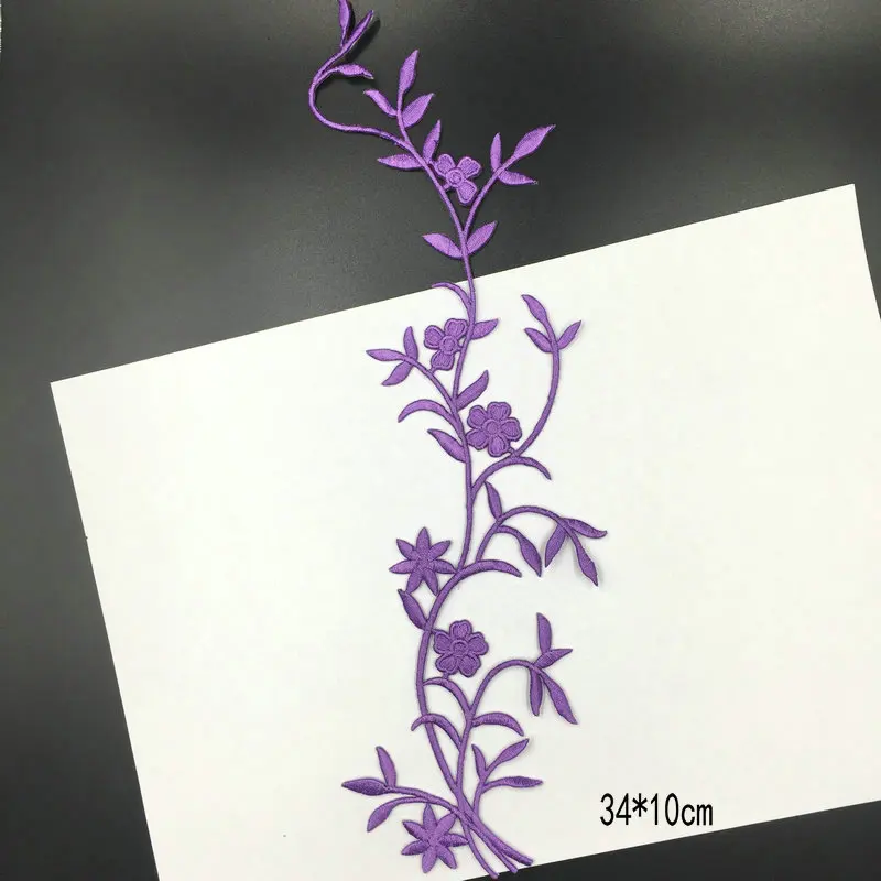 Вышивка Патчи цветок железная наклейка для одежды Аппликации Аксессуары для шитья одежды ремесла P152 1 шт