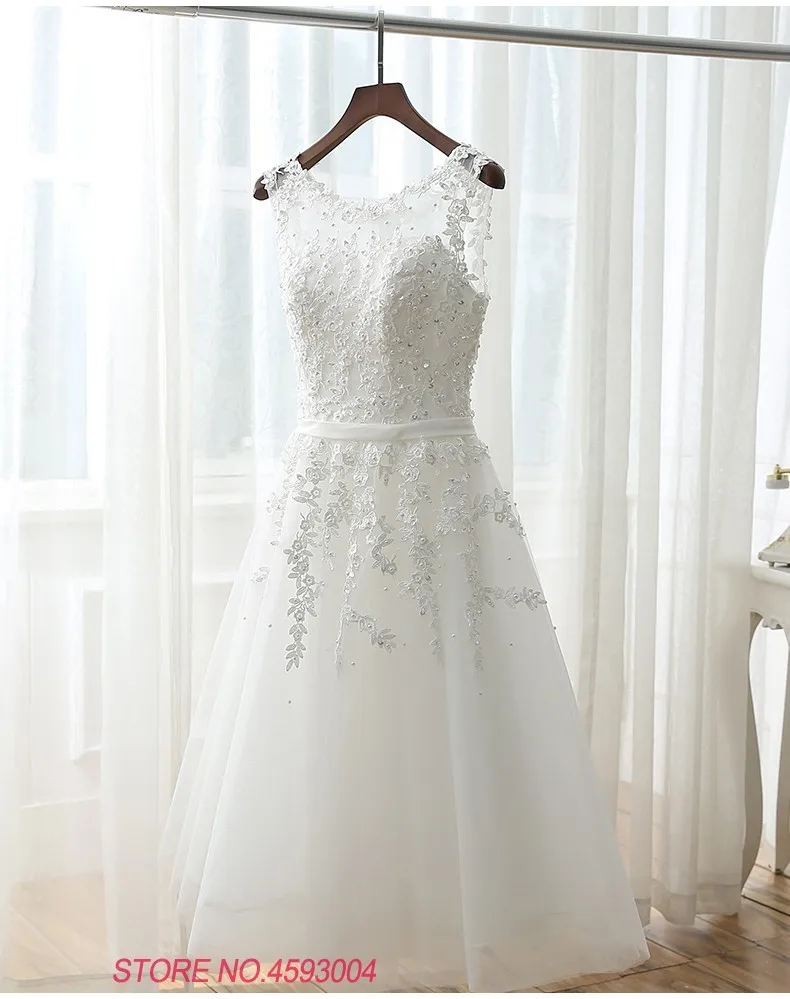 CustomVestido De Noiva Дешевые Осень платье для свадьбы Бисер пляжные жемчуг Sheer назад Банкетный вечерние свадебные платья Robe De Mariage