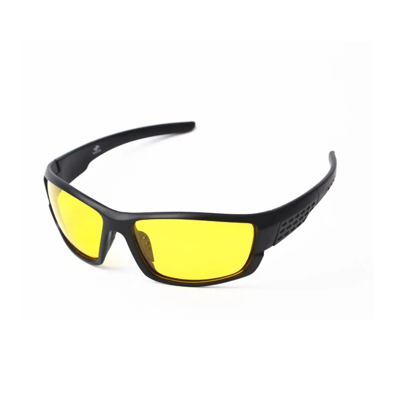 Lunettes de soleil polarisées à monture noire pour hommes et femmes, lunettes de conduite en argile, lunettes de soleil de pêche, UV400, lunettes de sport, marque, nouveau, 2023