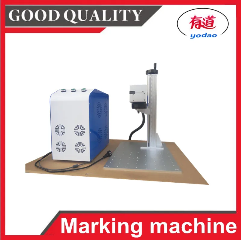 

split 20W mini fiber laser marking 20W Fiber Laser Marking Machine metal marking machine for watch phone marking for sale