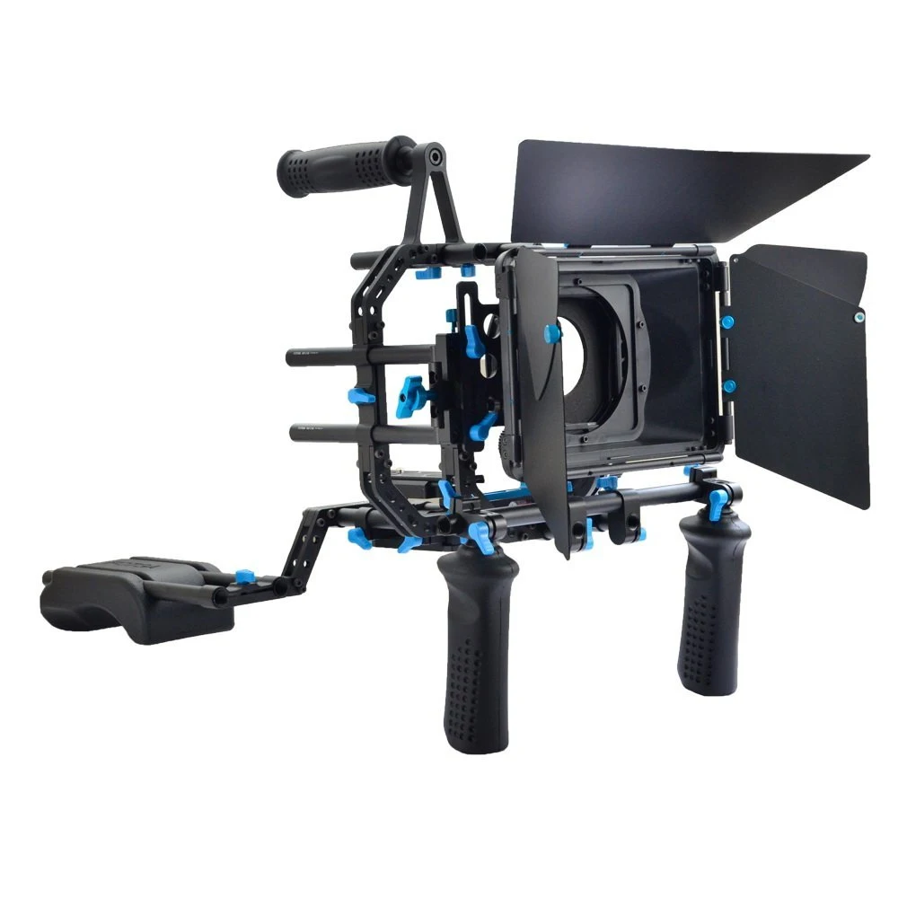 US $509.15 FOTGA DP3000 DSLR Rig Set Movie Kit Shoulder Mount Rig For DSLR Cameras And Video Camcorders