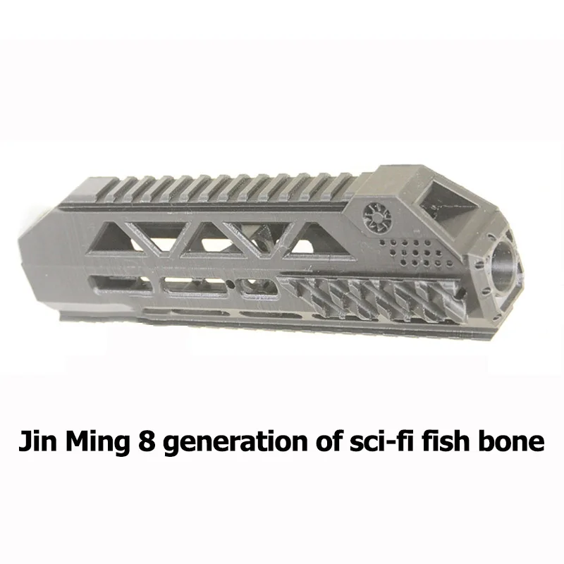 3D печати научной фантастики fishbone Jinming 8 поколения M4 XM316 воды бомба Игрушка аксессуары модернизированы атаковать гвардии дерево