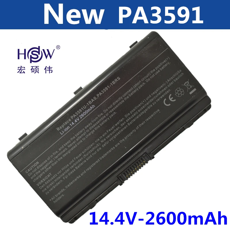 HSW Аккумулятор для ноутбука Toshiba pa3591u 1bas 1brs Спутниковое L401 L402Equium L40 спутниковый